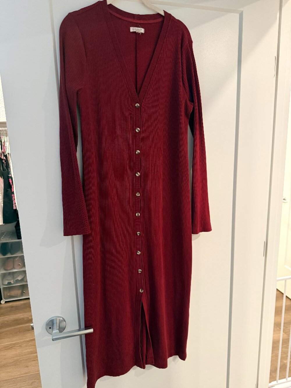 Cute Maroon Dress- Anthro!
